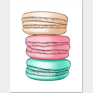 Macarons Posters and Art